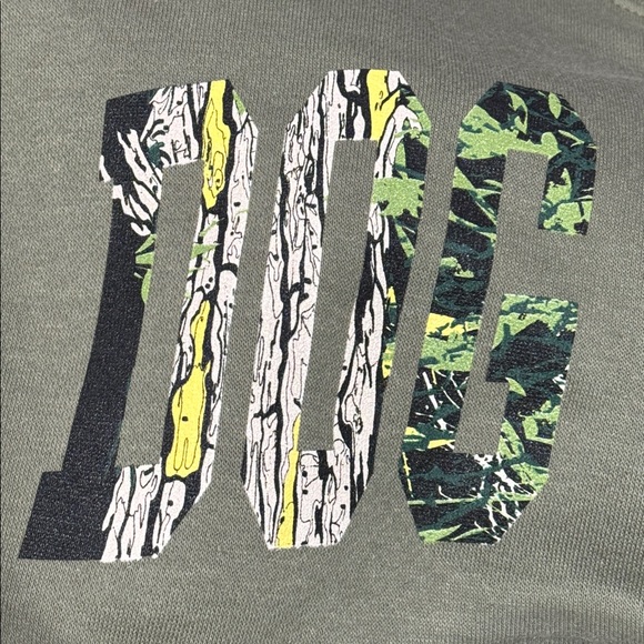 Dog Mom Camo Sweatshirt Oregano $50 Retail NWT - Picture 6 of 16